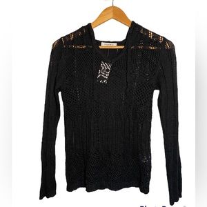 Crochet Long Sleeve With Hood